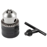 Mandril Para Furadeira, Com Chave, 1,5 - 13 mm, Rosca 3/8 Pol, 1 MTX