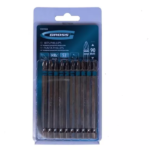 Kit 10 Bits 90mm Phillips Ponta e Encaixe 1/4 Pol Ph2 Gross - Imagem 2
