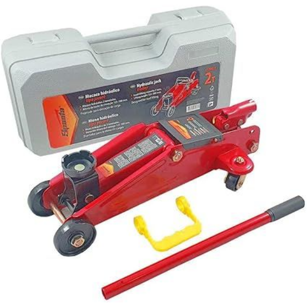 15282240457-macaco-hidraulico-tipo-garrafa-2t-elevacao-158-308-mm-varzea.png Macaco Hidráulico Tipo Jacaré, 2 T, Altura 125 - 300 mm, Caixa Plástica, 1 Pc Sparta - Imagem 3