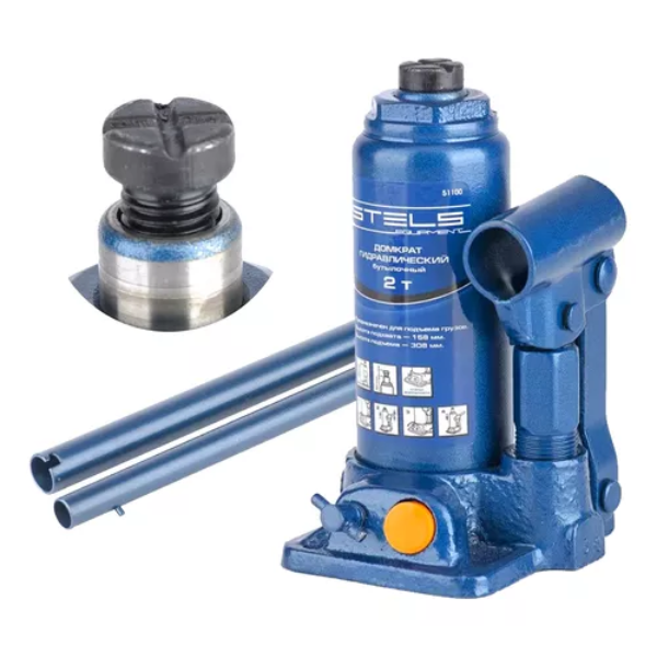 15282242826-macaco-hidraulico-tipo-garrafa-de-2-toneladas-com-elevacao-158-308mm-stels-itatiba.png Macaco Hidráulico Tipo Garrafa De 2 Toneladas Com Elevação 158-308mm Stels - Imagem 1