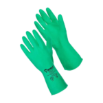 Luva De Nitrila Verde Forrada - 9 Imbat