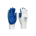 Luva Tricotada Borracha Azul Vulca - 10 Imbat