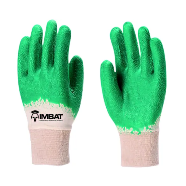 15287044101-luva-tricotada-com-banho-latex-verde-10-imbat-jundiai.png Luva Tricotada Com Banho Látex Verde 10 Imbat - Imagem 1