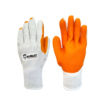 Luva Tricotada Laranja Vulcanizada - 10 Imbat