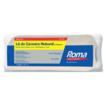 Rolo De Lã Natural/Poliester 23cm Sem Cabo - Roma