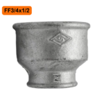 Luva Redução Galvanizada FF 3/4