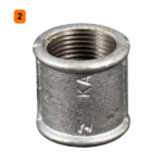 Luva Galvanizado FF 2