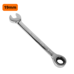 Chave Combinada Com Catraca Cromada, Cromo Vanadio, 19mm - MTX - Imagem 2