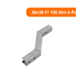 Desnível Vertical P/ Perfilado 38x38 P/ 100 Mm E-Pz Perfil Líder - Imagem 2