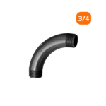 Curva 90 Curto P/ Eletroduto Roscável 3/4 - Krona - Imagem 2