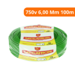 Cabo Flexível Verde 750v 6,00 Mm 100m - Megatron - Imagem 2