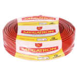 Cabo Flexível Vermelho 750v 6,00 Mm 100m - Megatron