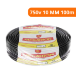 Cabo Flexível Preto 750v 10,00 Mm 100m - Megatron - Imagem 2