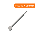 Talhadeira Chata, Aço Rápido, Encaixe SDS Plus, 14 X 40 X 250mm, 1pc - Mtx - Imagem 2
