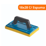 Desempenadeira Plástica 18x28 C/ Espuma - Canal - Imagem 2