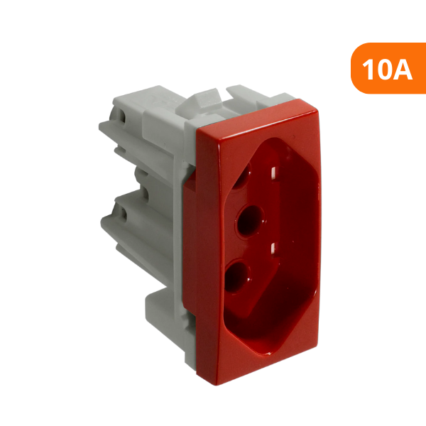 15332307352-alumbra-pro-tomada-10a-vermelha-campo-limpo.png Alumbra Pro Tomada 10A Vermelha - Imagem 2
