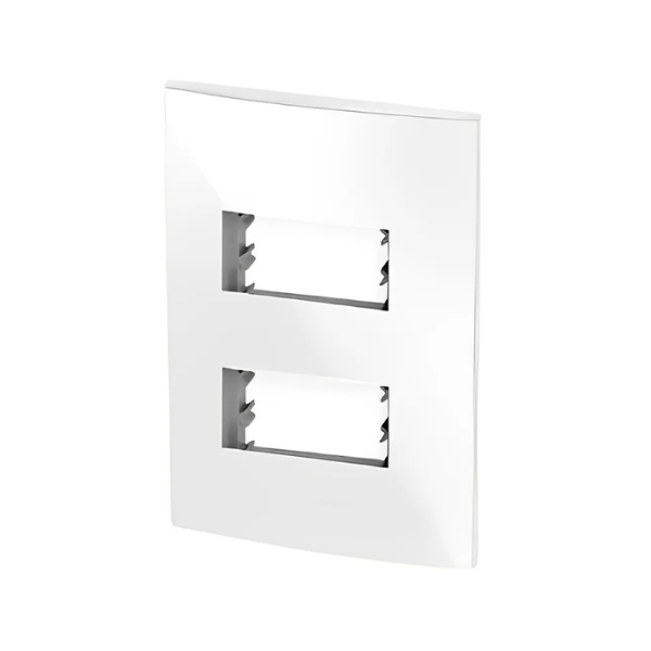 15332578576-alumbra-pro-placa-c-suporte-4x2-2-modulos-distanciados-jundiai.png Pro Placa C/ Suporte 4x2 - 2 Módulos Distanciados - Alumbra - Imagem 1