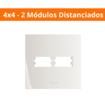 Pro Placa C/ Suporte 4x4 - 2 Módulos Distanciados - Alumbra - Imagem 2