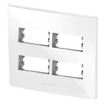 Pro Placa C/ Suporte 4x4 - 4 Módulos Distanciados - Alumbra