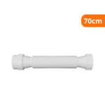 Sifão Tubo Extensivo Branco 70cm Saco Plástico C/1 Pc - Blukit - Imagem 2