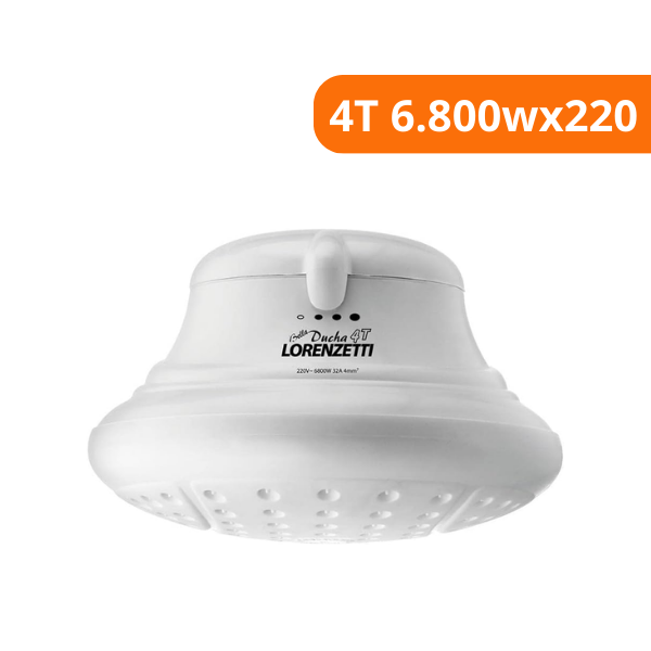 15334309350-ducha-lorenzetti-bella-ducha-4t-6-800wx220v-itu.png Ducha Lorenzetti Bella Ducha 4t 6.800wx220v - Imagem 2
