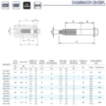 Parafuso Chumbador CB 1/4