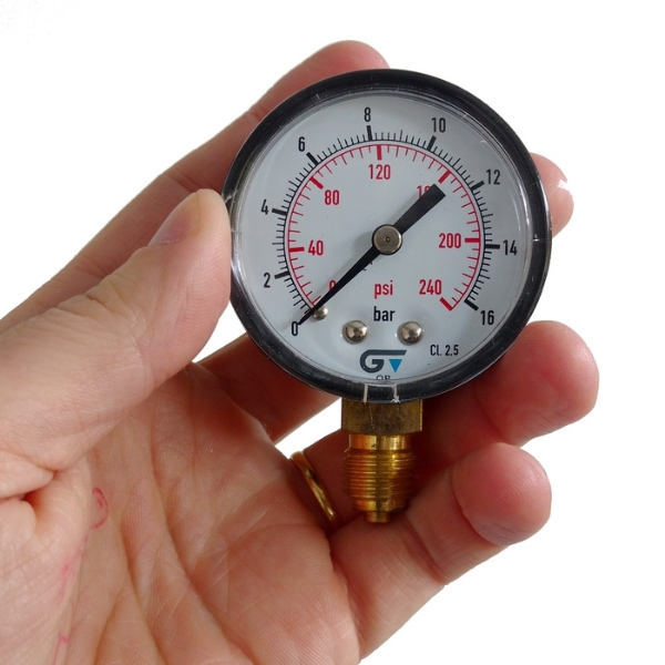 15244825907-8.png Manômetro Seco 53mm Saída Vertical Caixa ABS Seco 1/4