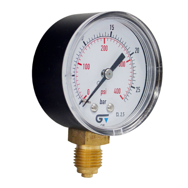 15244826798-11.png Manômetro Seco 53mm Saída Vertical Caixa ABS Seco 1/4