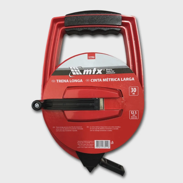 15281283083-trena-longa-30-m-fita-metalica-12-5-mm-estojo-de-plastico-fechado-mtx-jundiai-jarinu.png Trena Longa 30 m, Fita Metalica 12,5 mm, Estojo De Plastico Fechado Mtx - Imagem 2
