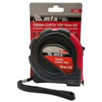 Trena Curta Top 3 m 19 mm , Emborrachado, Fita De Metal Gancho Magnético, 1 Pc Mtx