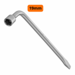 Chave De Roda Tipo L Com Espátula, 19 mm, Crv, 1 Pc Stels - Imagem 2