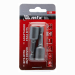 Soquete Magnético Para Parafusadeira 65mm X 10mm 2 Peças - MTX