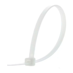 Abraçadeira De Nylon Branca 3,6mmx250mm Com 100 Peças - Melfi