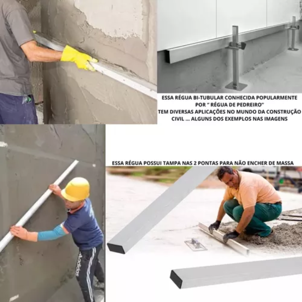 15331975526-regua-aluminio-pedreiro-para-reboco-e-nivelamento-2m-itu.png Régua Alumínio Pedreiro Para Reboco E Nivelamento 2m (MAIS FINA) - Imagem 3