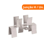 Junção H Para Forro Drywall Caixa Com 300 Unidades - Multiperfil - Imagem 2