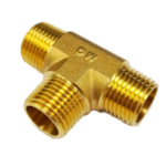 Tê Latão 1/2 NPT(E) X 1/2 NPT(E) X 1/2 Np - Maqenge