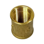 Luva Latão 1/2 Fêmea NPTF Forjado