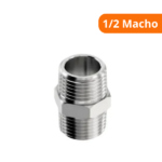 Niple Metal 1/2 Macho - Imagem 2