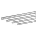 Barra Roscada Unc 1/4” X 3m Zincado Branco