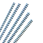 Barra Roscada Unc 1/4” X 3m Zincado Branco - Imagem 2