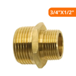 Niple Metal Amarelo 3/4