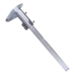 Paquímetro Universal Metálico Passo 02mm / Medidor De Profundidade 200mm 1 peça - Mtx