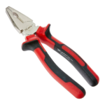 Alicate Universal Nickel Niquelado Cabo Dupla Injeção 8 polegadas 200mm 1 peça - Mtx