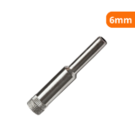 Broca Diamantada Para Cerâmica E Vidro 6mm Haste Cilíndrica - Sparta - Imagem 2
