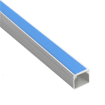 Canaleta 10X10X2000MM C/ Fita Adesiva Branca - Alumbra