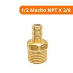 Bico Metal 1/2 Macho NPT X 3/8 – Bm Reparos - Imagem 2