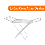 Varal De Chão Japonês 1,40m Com Abas Osaka - Overtime - Imagem 2