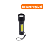 Lanterna Tatic Led UV COB Recarrregável - Kian - Imagem 2