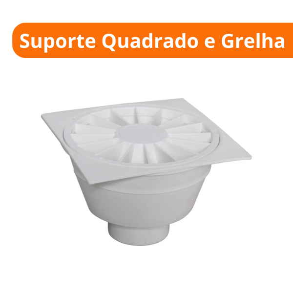 15344153805-ralo-sifonado-redondo-com-suporte-quadrado-e-grelha-branco-astra-itu.png Ralo Sifonado Redondo Com Suporte Quadrado e Grelha Branco - Astra - Imagem 2