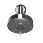 Chuveiro Articulado Redondo Com Regulagem De Jato Estojo Com 1 Peca - Blukit - Imagem 2